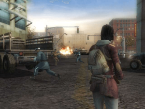 Mercenaries - Playground of Destruction (USA) Game Play Snaps